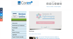 Desktop Screenshot of corensc.gov.br